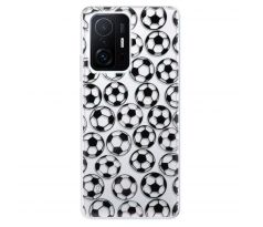 Odolné silikonové pouzdro iSaprio - Football pattern - black - Xiaomi 11T / 11T Pro