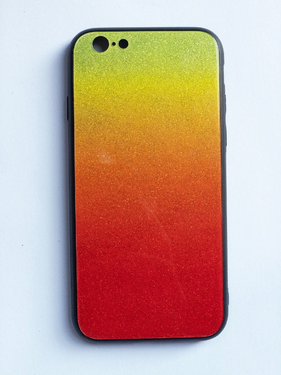 Glass case SHINNING pro Huawei P20 lite - oranžovo/zelený