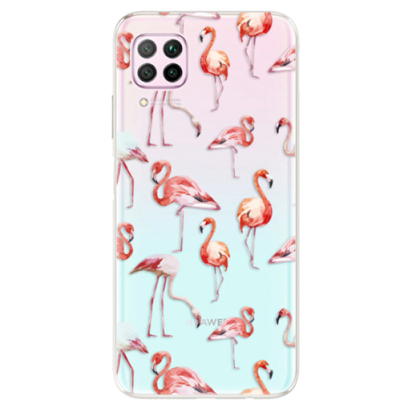 Odolné silikonové pouzdro iSaprio - Flami Pattern 01 - Huawei P40 Lite