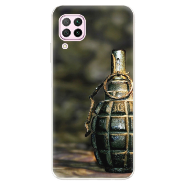 Odolné silikonové pouzdro iSaprio - Grenade - Huawei P40 Lite