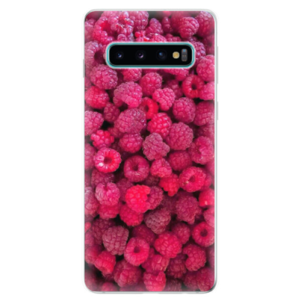 Odolné silikonové pouzdro iSaprio - Raspberry - Samsung Galaxy S10