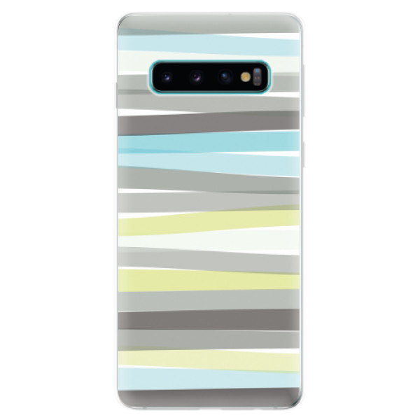 Odolné silikonové pouzdro iSaprio - Stripes - Samsung Galaxy S10