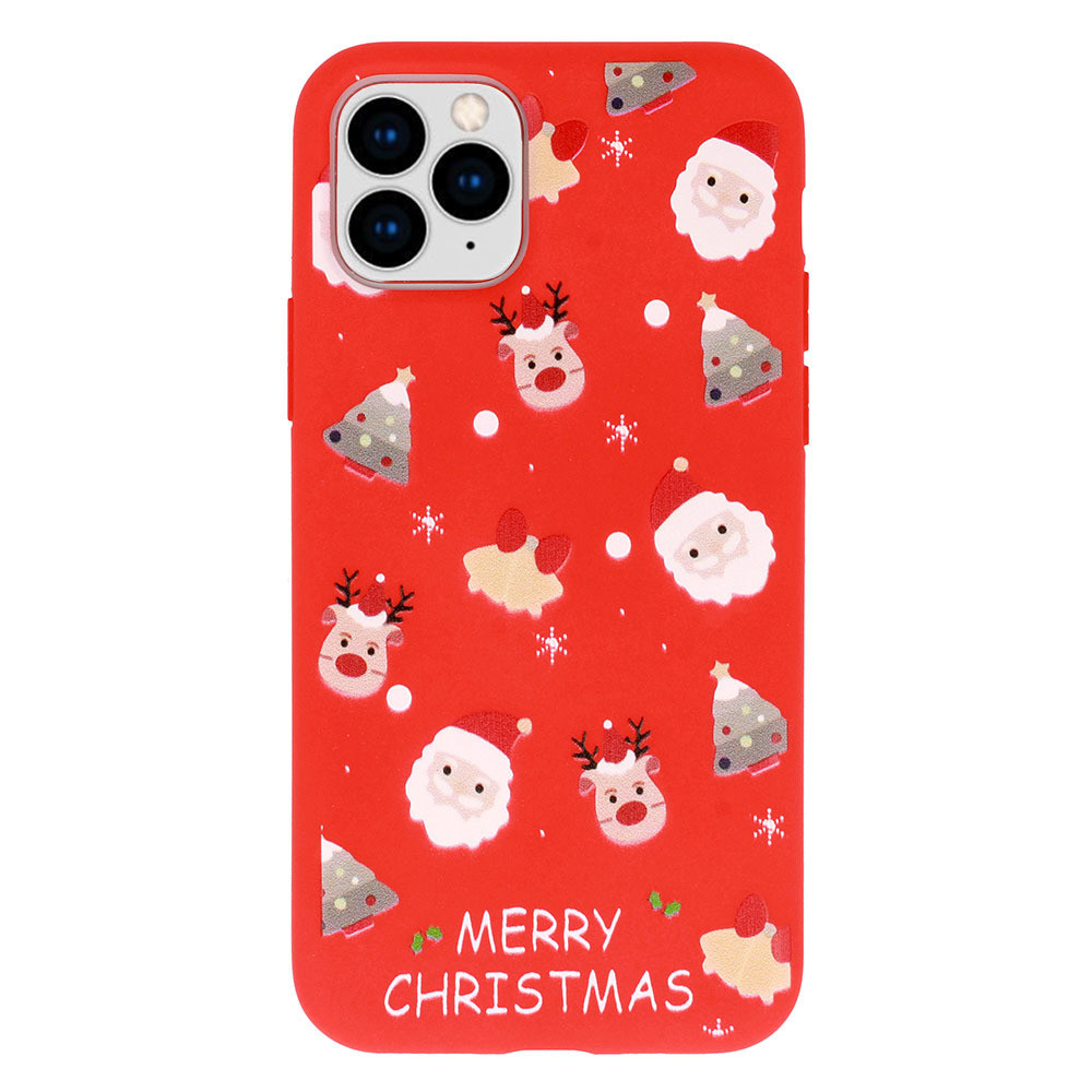 Tel Protect Vánoční pouzdro Christmas pro iPhone 12/ iPhone 12 Pro - vzor 8 veselé Vánoce