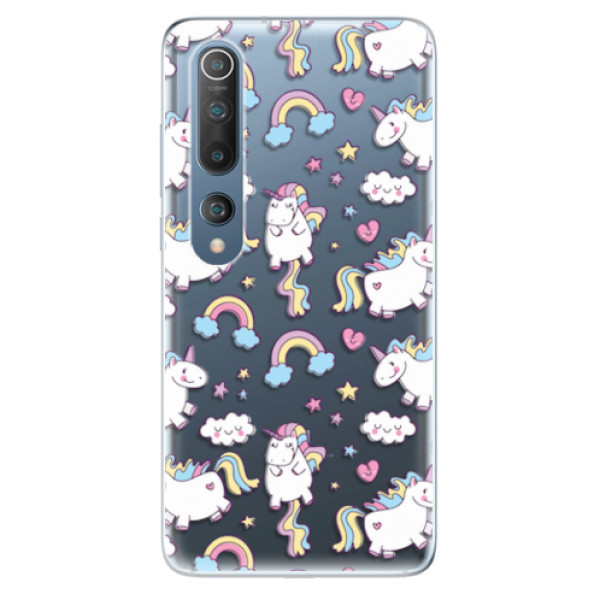 Odolné silikonové pouzdro iSaprio - Unicorn pattern 02 - Xiaomi Mi 10 / Mi 10 Pro