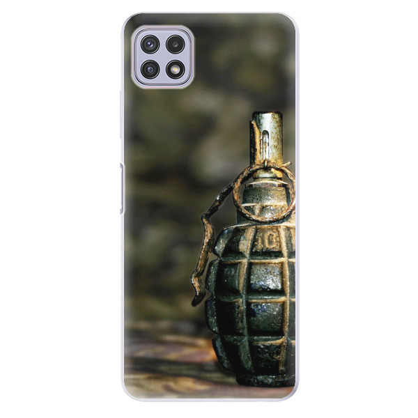 Odolné silikonové pouzdro iSaprio - Grenade - Samsung Galaxy A22 5G