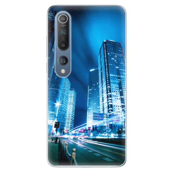 Odolné silikonové pouzdro iSaprio - Night City Blue - Xiaomi Mi 10 / Mi 10 Pro