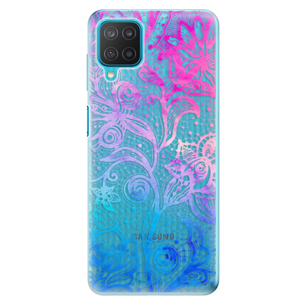 Odolné silikonové pouzdro iSaprio - Color Lace - Samsung Galaxy M12
