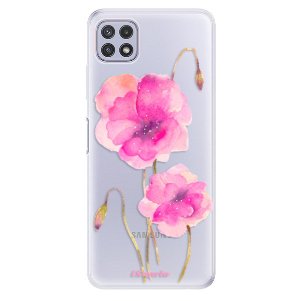 Odolné silikonové pouzdro iSaprio - Poppies 02 - Samsung Galaxy A22 5G