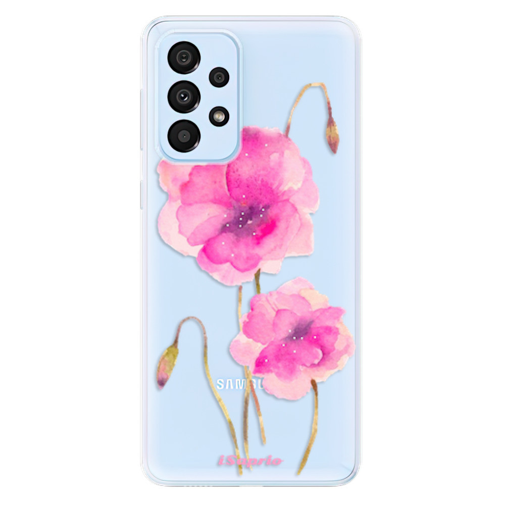 Odolné silikonové pouzdro iSaprio - Poppies 02 - Samsung Galaxy A33 5G