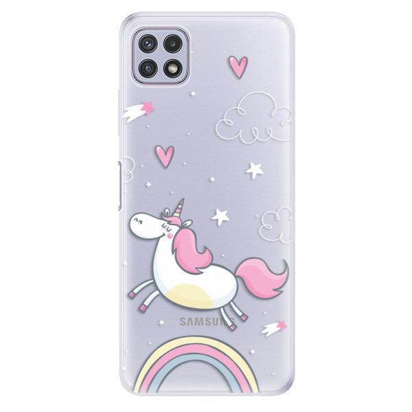 Odolné silikonové pouzdro iSaprio - Unicorn 01 - Samsung Galaxy A22 5G