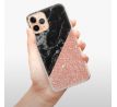 Odolné silikonové pouzdro iSaprio - Rose and Black Marble - iPhone 11 Pro